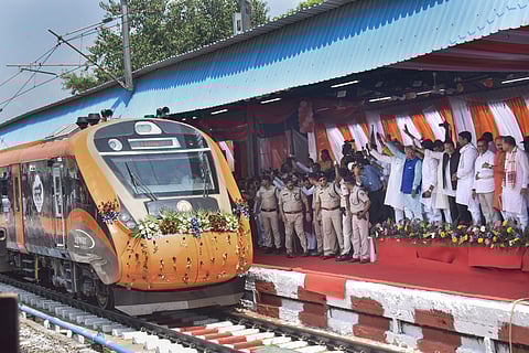 Meerut-Lucknow Vande Bharat train flagged off
